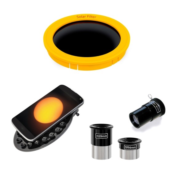 National Geographic Telescópio 76/350 com filtro solar