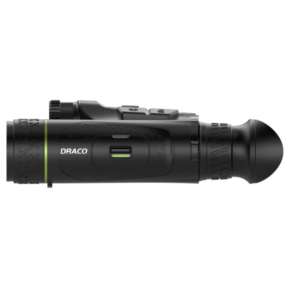 Binóculos térmicos multiespectrais PIXFRA Draco D335-4K LRF 4 em 1 com visão nocturna e telémetro laser