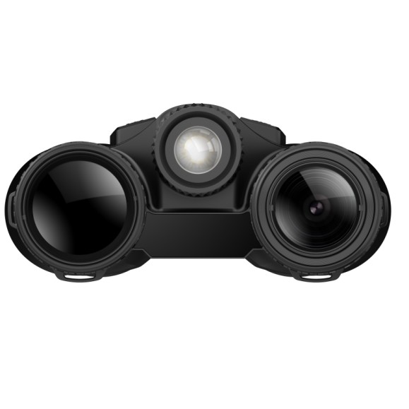 Binóculos térmicos multiespectrais Pixfra Draco D225-4K LRF 4 em 1 com visão nocturna e telémetro laser