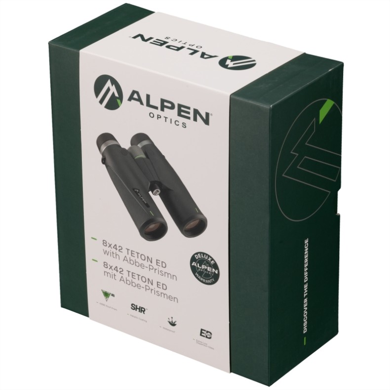 Binóculos ALPEN OPTICS Teton 8x42 com...