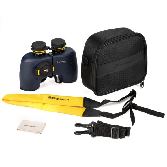 Binóculos náuticos BRESSER Nautic 7x50 Gen II