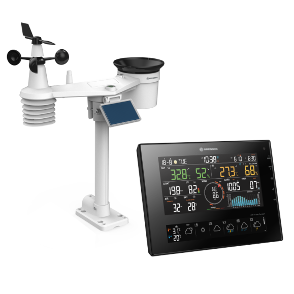 Estación meteorológica WiFi BRESSER 4Cast 11 días CV 7 en 1