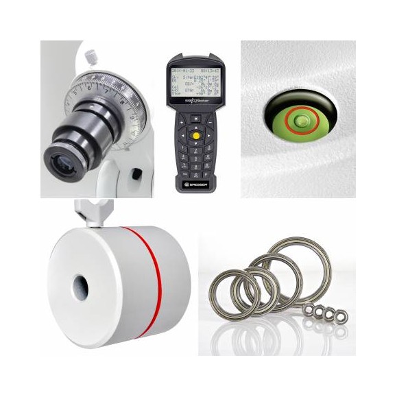 Kit inicial BRESSER Messier AR102/1000 EXOS2 GOTO