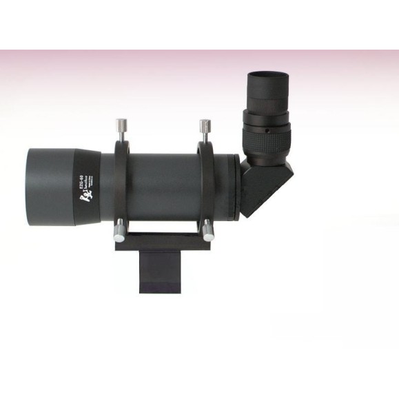 Lunático Astronomía Tubo guia EZG-60 em ângulo