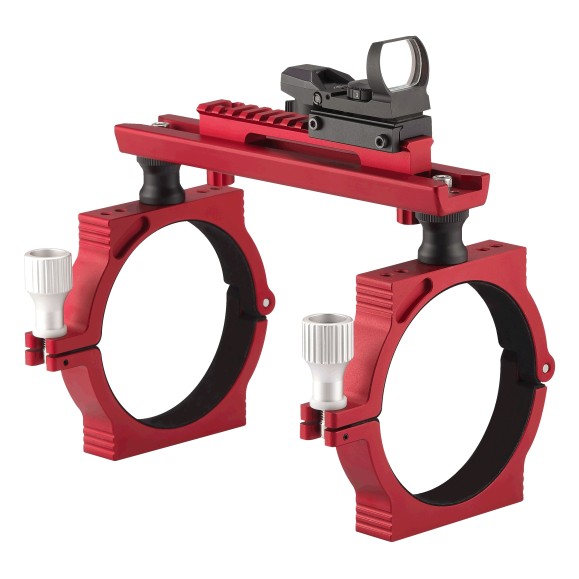 Pega de fixação para montagem em anéis de telescópio