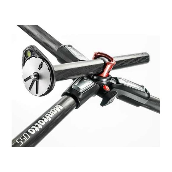 Manfrotto Tripé de alumínio 055XPRO3 com coluna horizontal