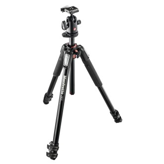 tripé de alumínio Manfrotto...