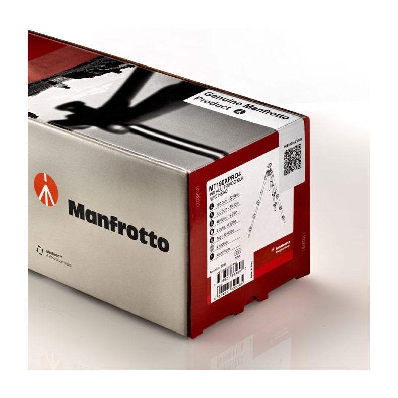 Manfrotto Tripé de alumínio de 4...