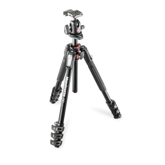 Manfrotto Tripod Kit Alumínio 190XPRO4-BH com bola de cabeça